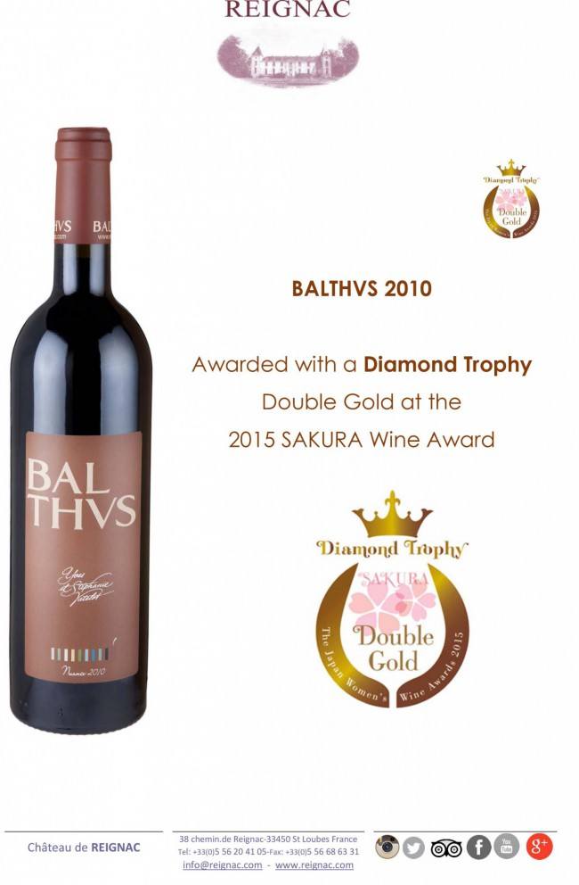 10 BA SAKURA DIAMOND 2015 AWARD